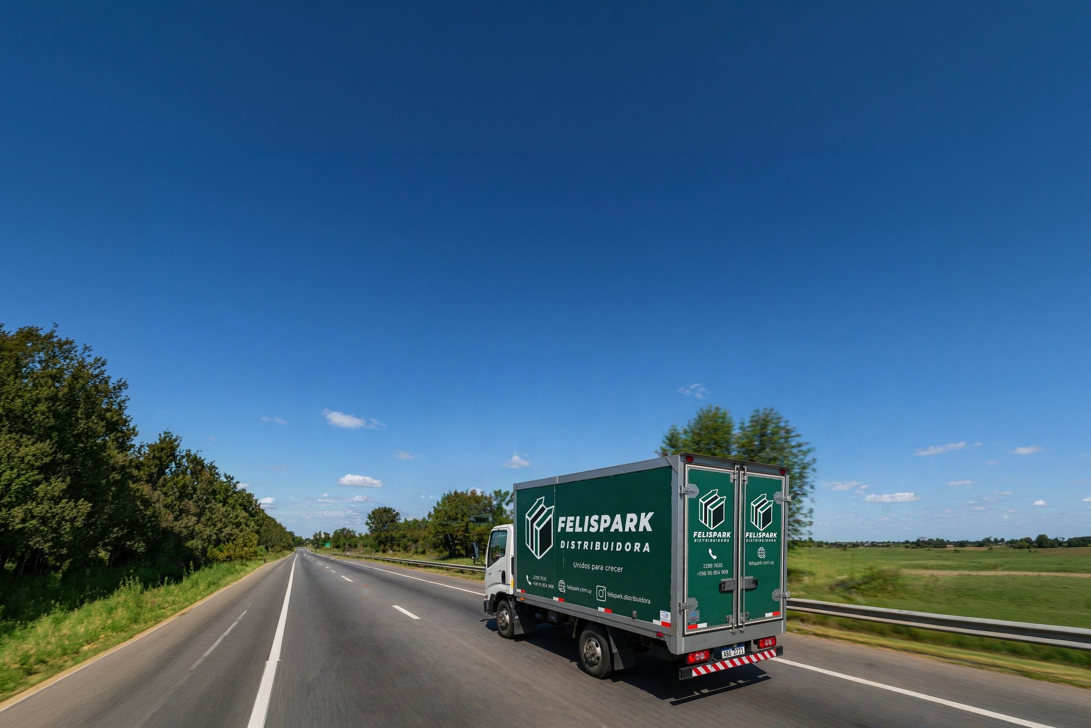 Camión de FelisPark en ruta