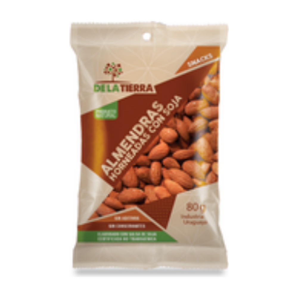 De La Tierra Almendras con Soja 80 g