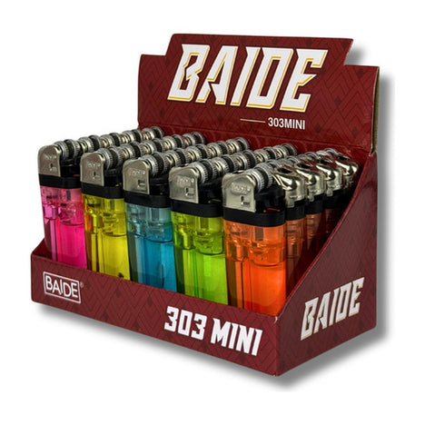 Baide Encendedor Económico Mini Transparente