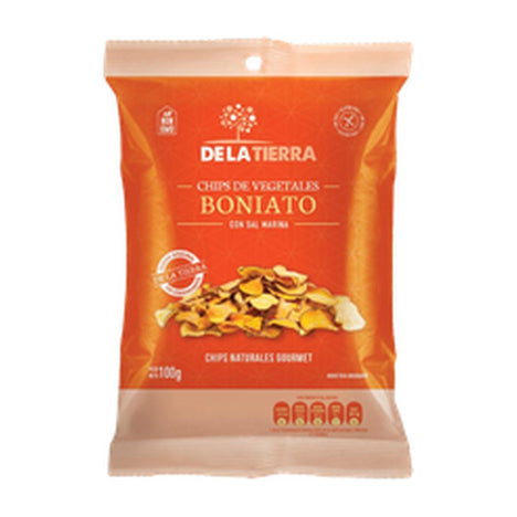 De La Tierra Boniatos y Rústicas Sin Sal 120 g