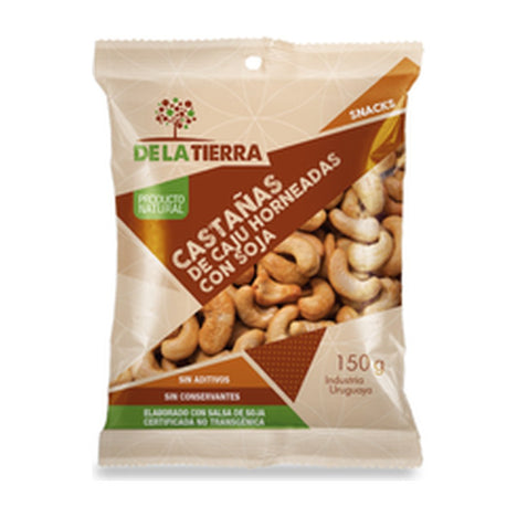 De La Tierra Castañas de Cajú con Soja 150 g