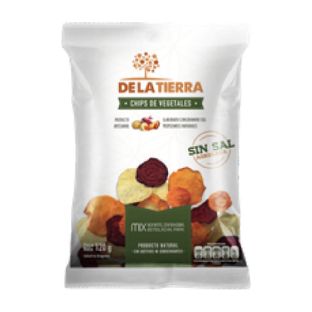 De La Tierra Chips de Vegetales 120 g
