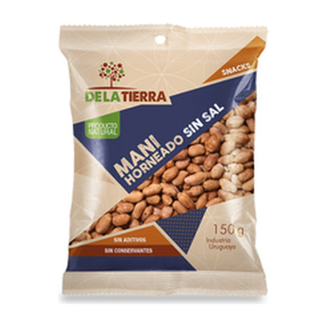 De La Tierra Maní Sin Sal 150 g