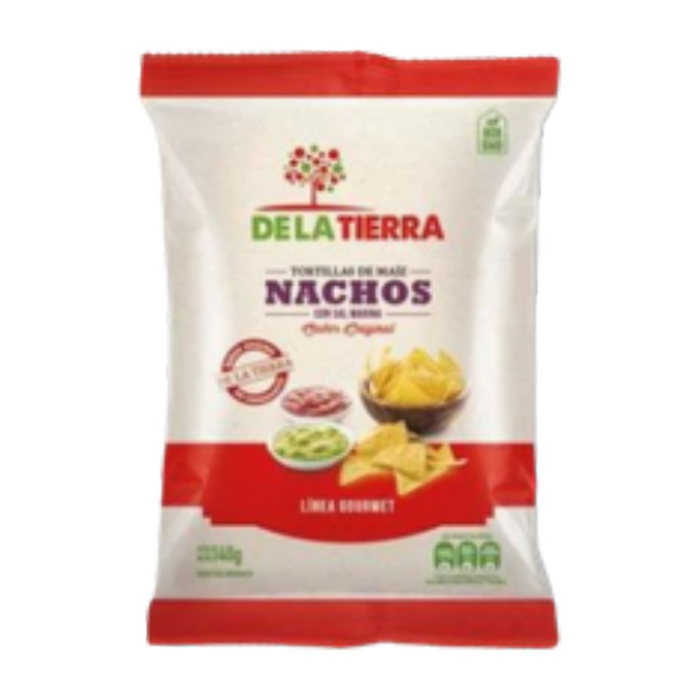 De La Tierra Nachos Original 140 g