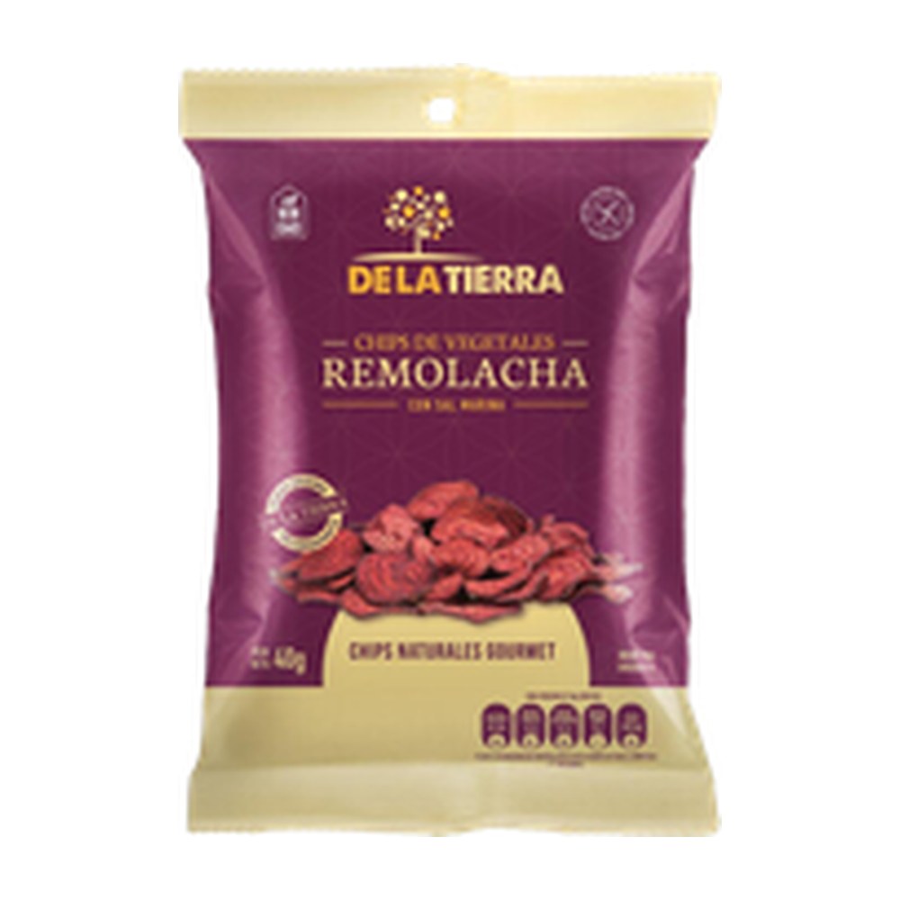 De La Tierra Remolacha con Sal Marina 40 g