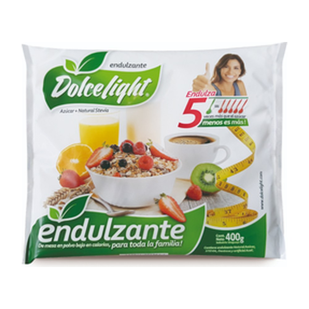 Dolcelight Azúcar + Stevia Sachet 400 g