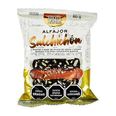 Guacho Guacho Salchichon Choco Blanco 80 G