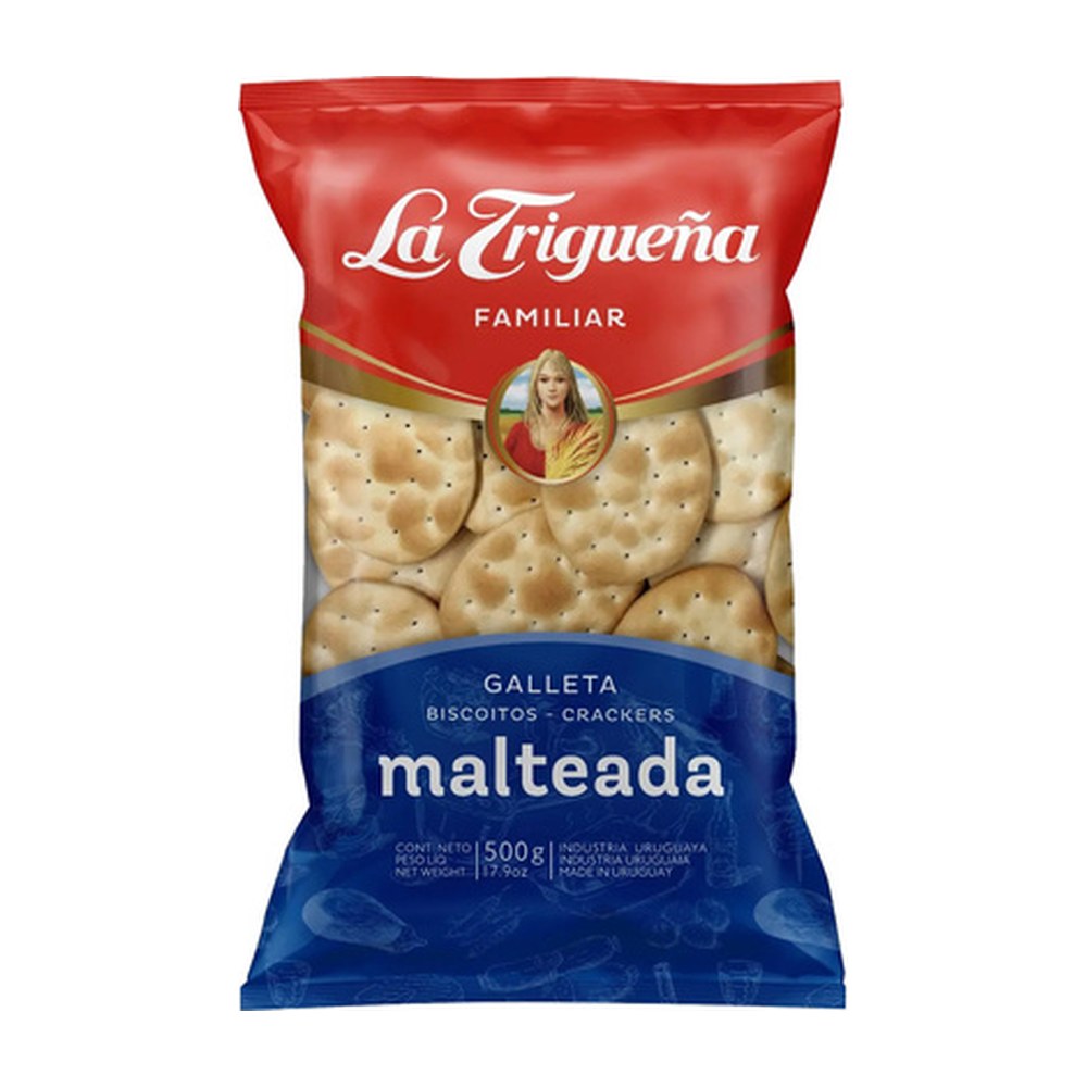 La Trigueña Galleta Familiar Malteada 500 g