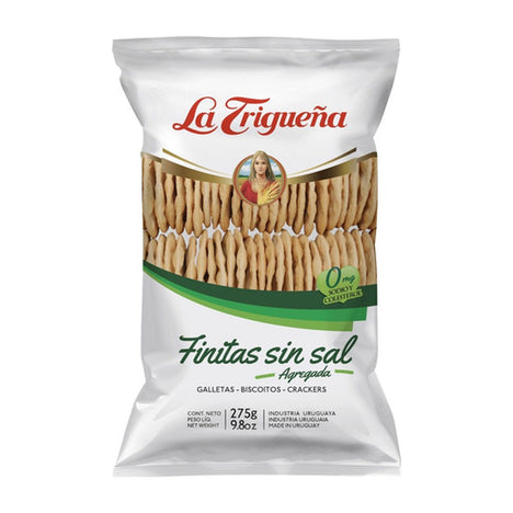 La Trigueña Galleta Finitas Sin Sal 275 g
