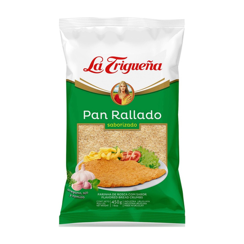 La Trigueña Pan Rallado Saborizado 450 g