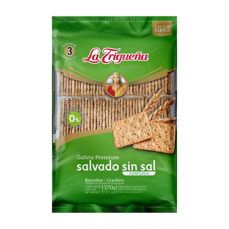 La Trigueña Premium Salvado Sin Sal 370 g
