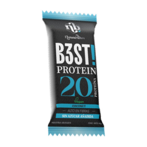 Natural Bars B3ST Proteína Vegana Coco