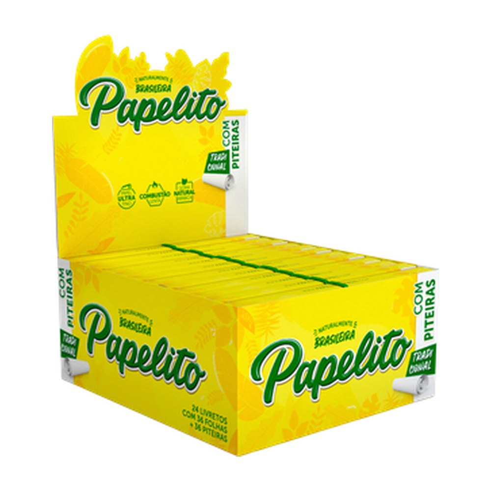 Papelito Hojillas KS Amarilla con Achique