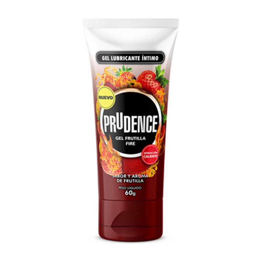 Prudence Gel Lubricante Frutilla Fire 60 g