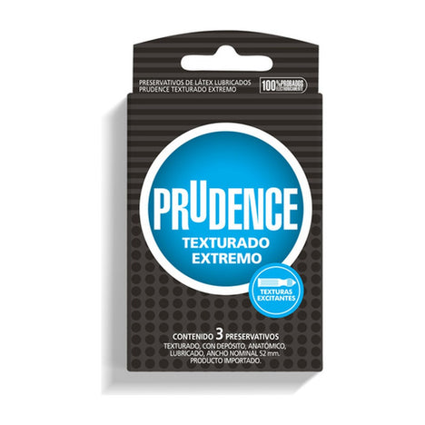 Prudence Texturado Extremo 3 unidades