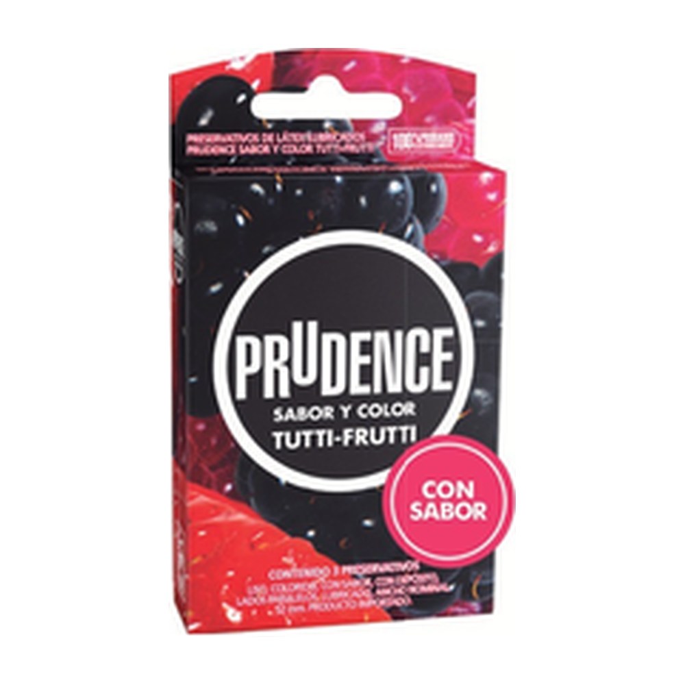 Prudence Tutti Frutti 3 unidades