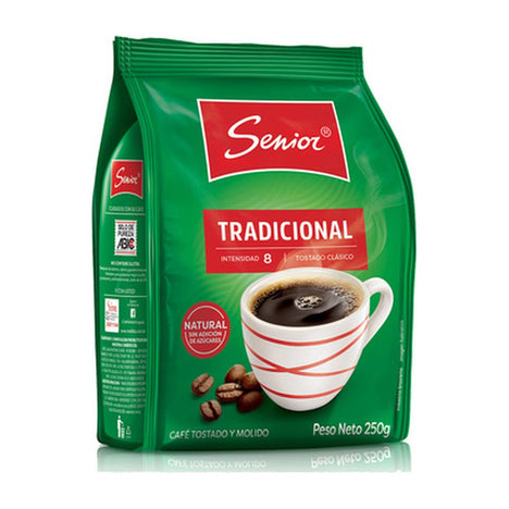 Senior Café Tradicional Pouch 250 g