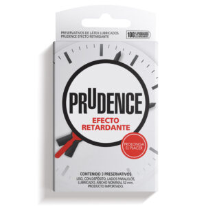Prudence Efecto Retardante 3 Uni / Dis x 12