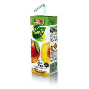 BAGGIO 200ml Cx18 DURAZNO