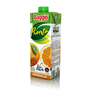 BAGGIO 1L Cx8 NARANJA